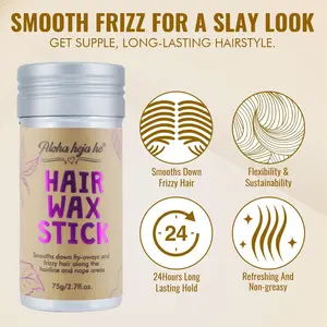 1/4pcs Hair Wax Rod Set, Perfect for Natural Curly Hair or Wigs, Controls Curl and Edge Definition, Beauty Accessory for Cosplay Shops, Haircare