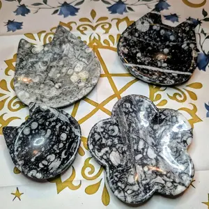 Snail Fossil style stone carving bowls