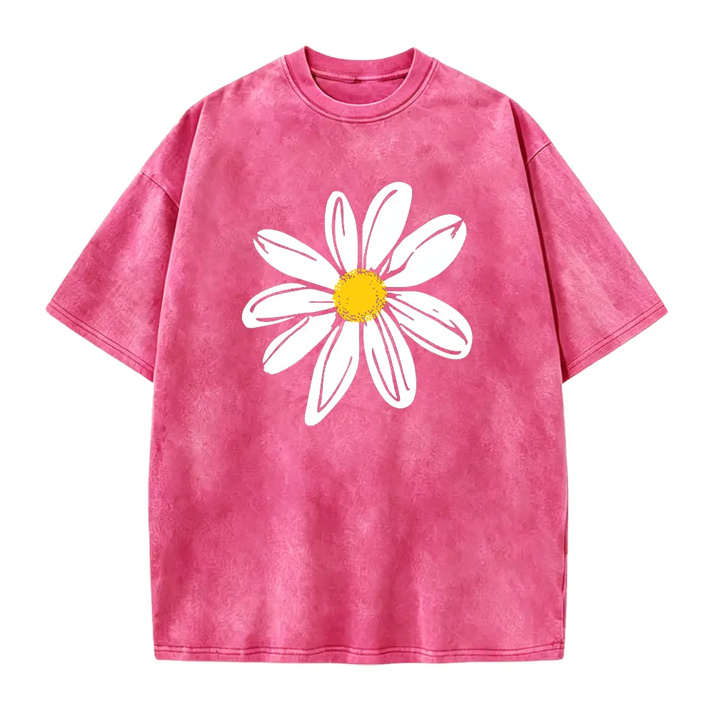 Daisy T-Shirt, Daisy Flower Shirt, Summer Shirt, Floral Shirt, Gift For Woman, Daisy Lover Gift