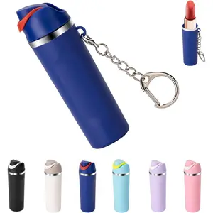 Cute Mini Cup Keychain Compatible with Owala Water Bottle, Tumbler Cup Lip Balm Holder Keychain