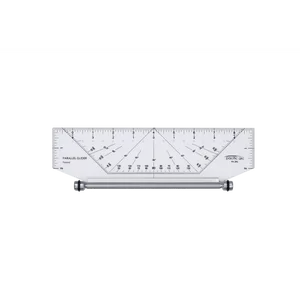 Pacific Arc Rolling Ruler 10 inch or 14 inch  Parallel Rolling Ruler, All in one tool  for architects, draftsmen, students and artists - Use as a T-square, protractor, compass, ruler, and triangle
