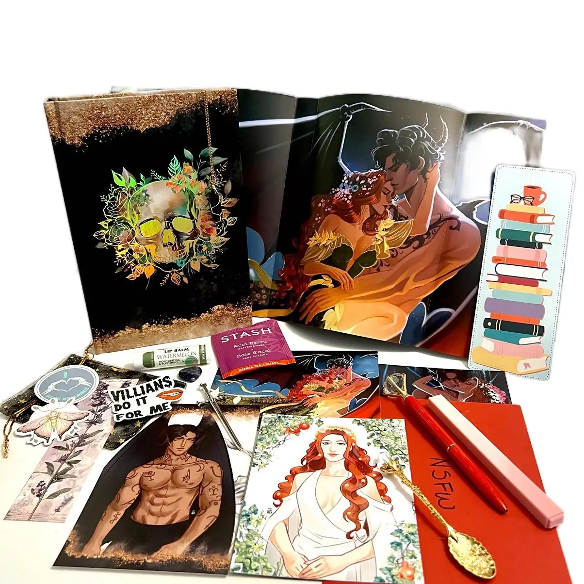 Book Box Spring’s Descent dark romance Hades and Persephone retelling