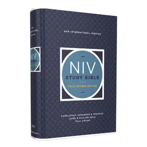 NIV Study Bible, Fully Revised Edition (Study Deeply. Believe Wholeheartedly.), Hardcover, Red Letter, Comfort Print (NIV Study Bible, Fully Revised Edition) by Kenneth L. Barker||Mark L. Strauss||Jeannine K. Brown||Craig L. Blomberg||Michael Williams||Z