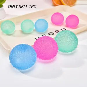 1 Piece Random Color Stress Relief Squishy Ball, Office Stress Toy, Slow Rebound, Non-Edible, Perfect for Relaxation and Fun