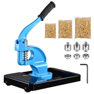 Yescom Grommet Machine with Rolling Base #0 #2 #4 900ct. Grommets