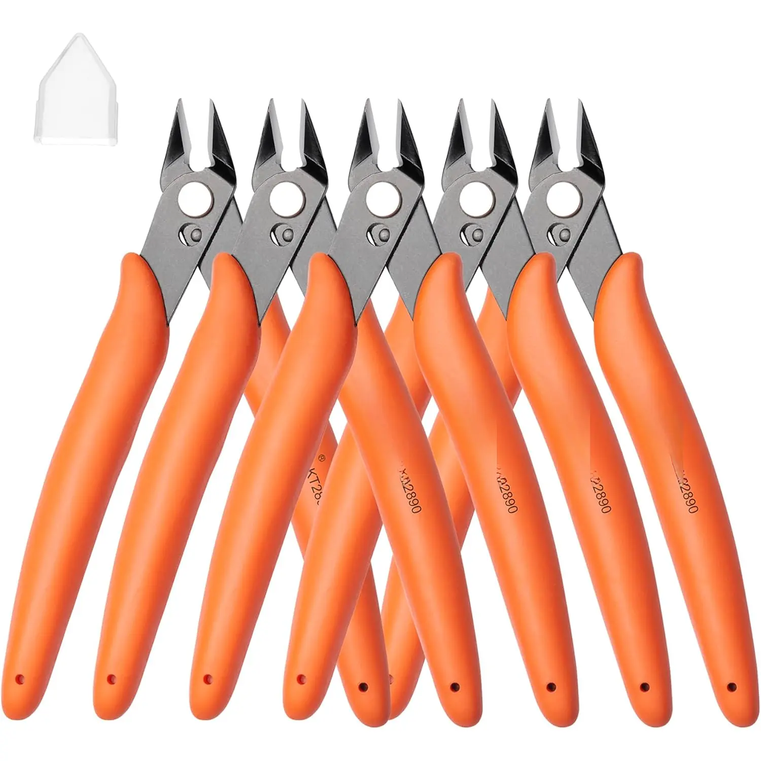 5-Pack  Wire Cutters, Precision Electronics Flush  and Side  pliers, Clean Cut for Model, , Model Kits