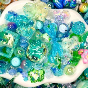 Origami Dream, Colorful Beadable Pen Beads Mix for DIY Pens Keychains Phone Chains Sun Catchers Car Hangers and Jewelry and other DIY