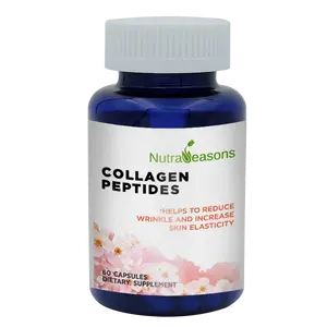 Nutra Seasons - Marine Multi Collagen Peptides｜Skin Hydration, Wrinkles, Fine lines, Joint Health, Beaut, Healthcare｜60 Capsules Fitness Dietary