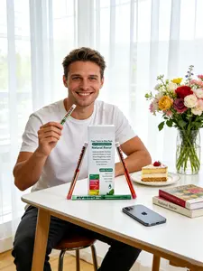 Plant-calming Moist Breath Scent Pen, Elegant Soothing Throat Stick, Maintain Oral Cleanliness