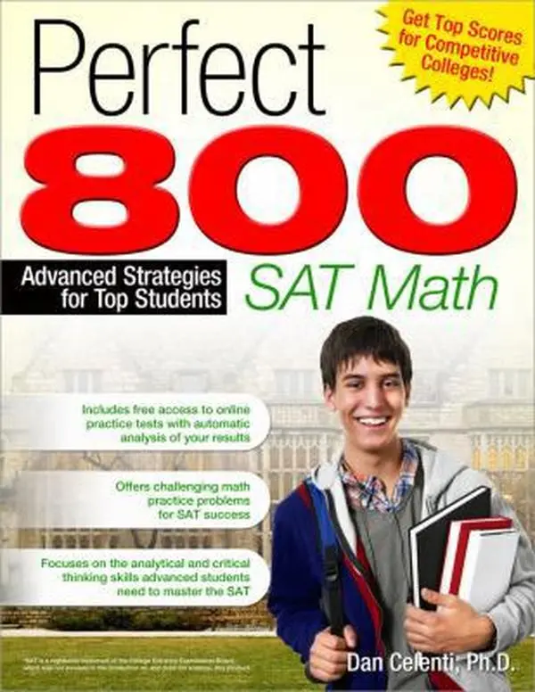 USED-Perfect 800: SAT Math: Advanced Strategies for Top Students by Dan Celenti (Paperback)