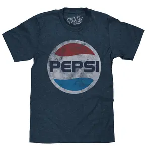 Pepsi Classic Logo T-Shirt - Navy
