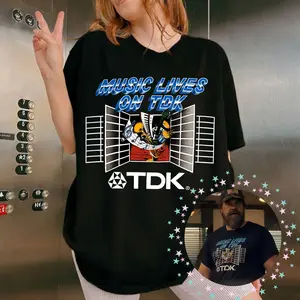 Harbour Jim Hopper Shirt | Music Lives On Tdk Shirt | Trendingnowe | 2025 Collection, Holiday Shirt