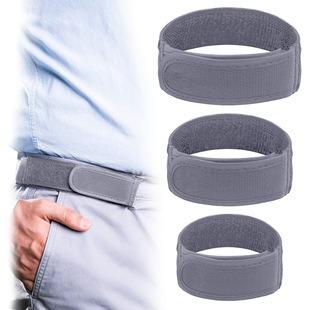 Casual lazy belt Elastic belt Velcro unilateral buckle-free nylon belt Convenient sticker Outdoor weight belt