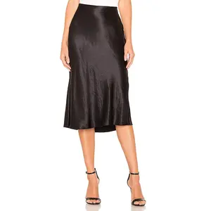 Vince Slip Skirt in Black