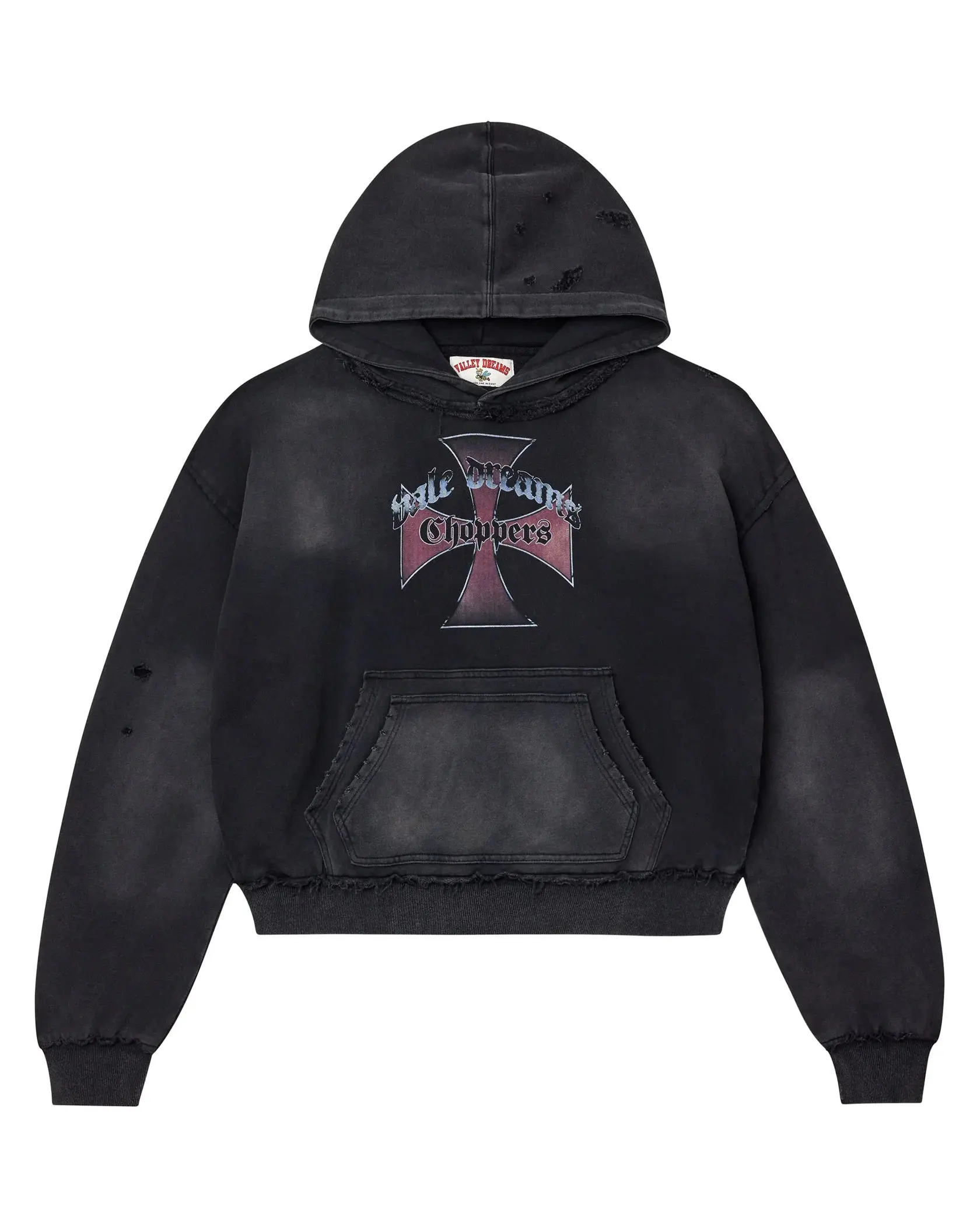 Vale Forever Chopper Hoodie Black Men's 100% Authentic Comfortable Everyday Wear Hoodie  Casual Soft Cotton