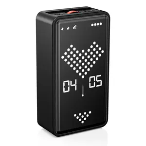 Sand Timer, Digital Hourglass Timer, Rechargeable Magnetic Visual Timer with Large LED Display, Adjustable Volume for Classroom, Cooking, Fitness, Baking, Kids Learning & Teaching