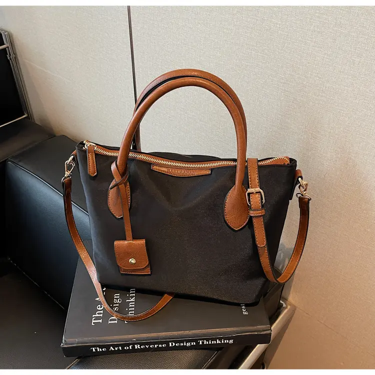 Lightweight business commuter handbag; women’s large-capacity nylon crossbody bag; multifunctional women’s shoulder bag for everyday use; dumpling bag; women’s bag for work, campus, and casual wear; lightweight work tote; suitable for commuting and giftin