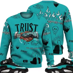 Griffey Max 1 Freshwater Ugly Sweater, Air Griffey Max 1 Freshwater Outfits Shirt, Snake Trust No One Drip Streetwear Unisex Sneaker Matching Shirts