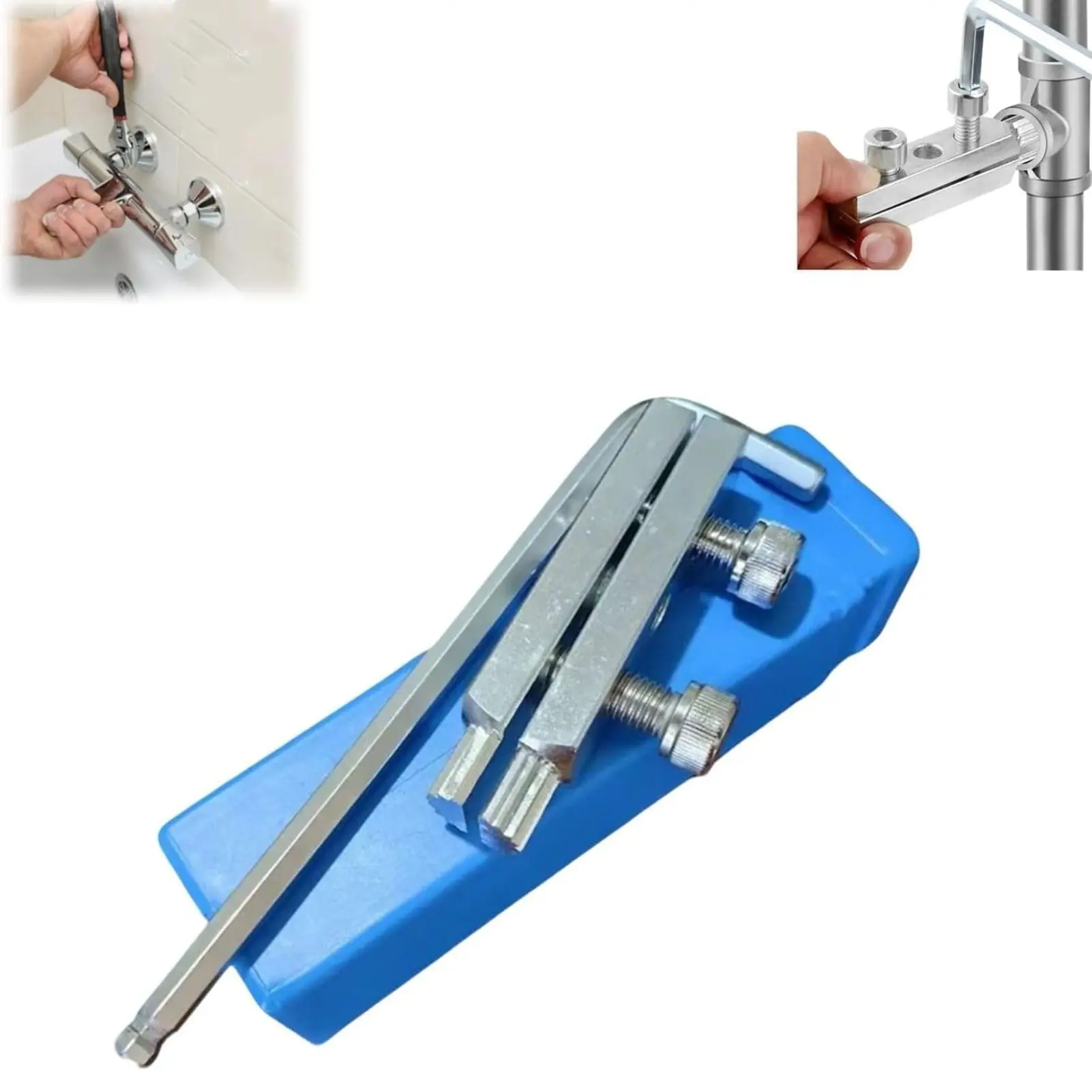 10-Piece Screw Extractor Set – Hex Head Easy Out Bolt Extractor For Stripped, Broken, Or Damaged Screws (Sizes 1/8" To 13/32")