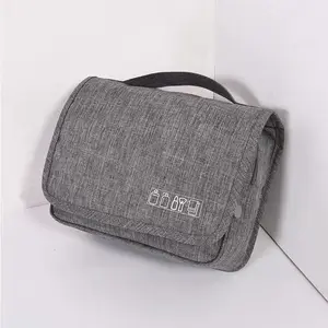 FIT Max Capacity Travel Organizer: Large, Oil-Resistant, Easy-Carry Waterproof Hanging Toiletry Bag – Perfect for Cosmetics, Toiletries & Accessories