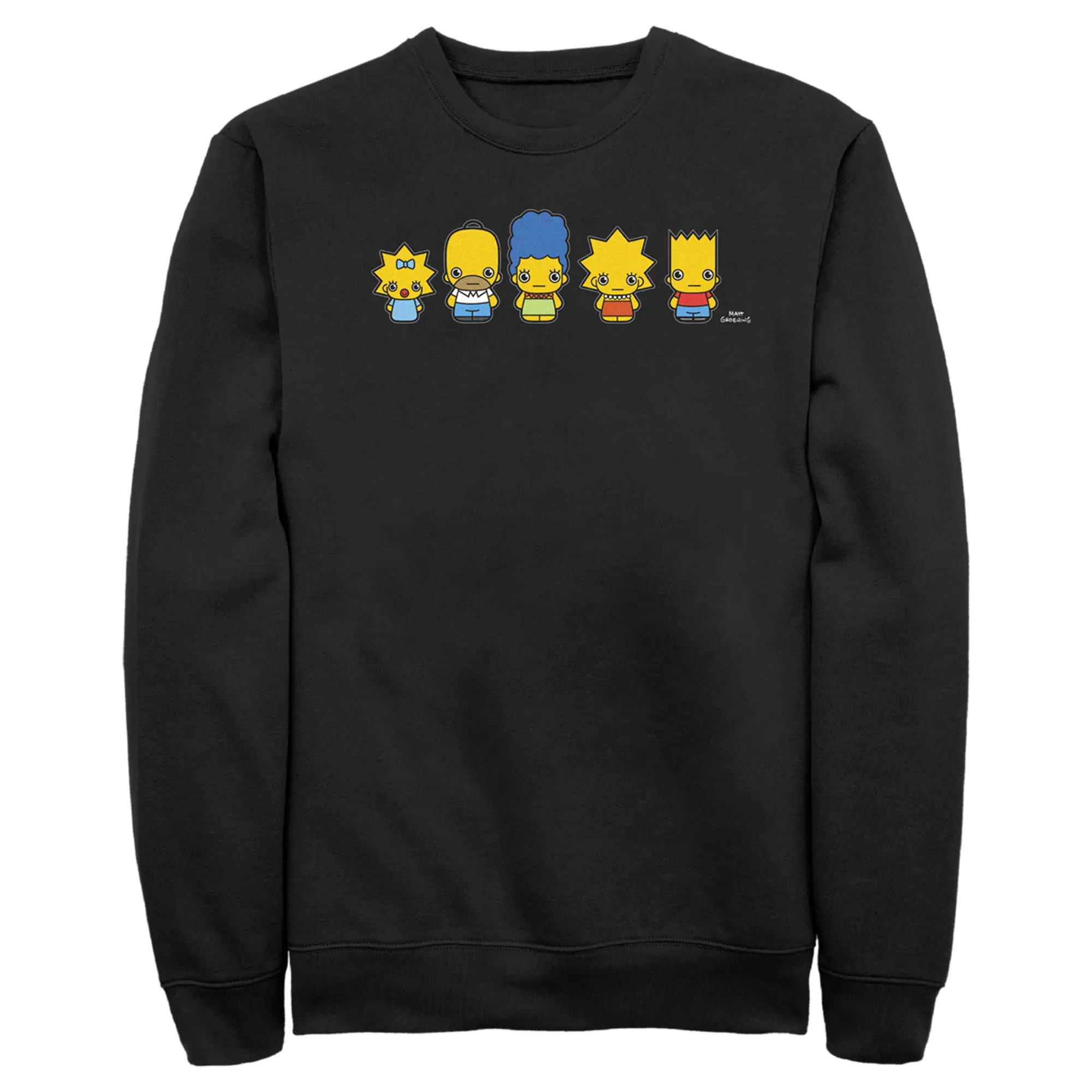 Men's The Simpsons Chibi Family Sweatshirt