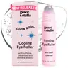 Cooling Eye Roller – Eye Brightening Serum with Caffeine & Ceramides for Dark Circles, Puffy Eyes & Hydration | Refreshing Eye Treatment for Eye Bags, Tired Eyes & Smooth Skin by grace & stella