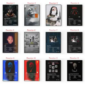 [Sale Up To 40%] [Unframe] L.Durk Album Posters, Chicago Drill Rap Wall Art, OTF Hip Hop Aesthetic Decor, Modern Album Cover Artwork, Music Room Decor, Gift for Fans
