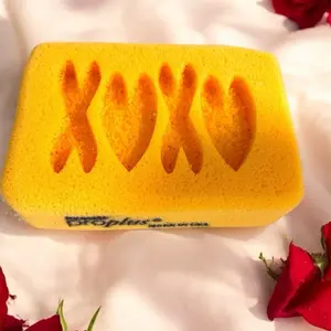 Armaly Pro Plus Design Custom Sponges Great for DIY Projects with Adorable Animal Print and floral ,Yellow Color Perfect for Creative