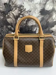 Pre-owned Celine canvas tote bags Boston Bag Macadam