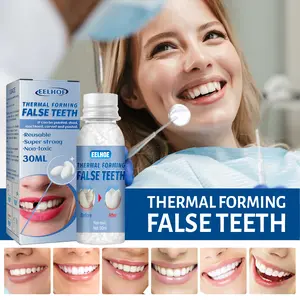 EELHOE Moldable Oral Dental Resin - Cosmetic Dental Filler for Film & TV Makeup, Temporary Tooth Repair with Whitening Benefit