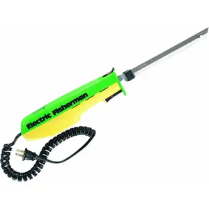 120V Electric Knife (Green/Yellow) Kitchen Blade