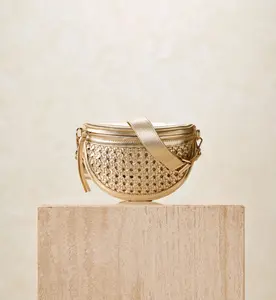 Doris Weave Crossbody | Gold