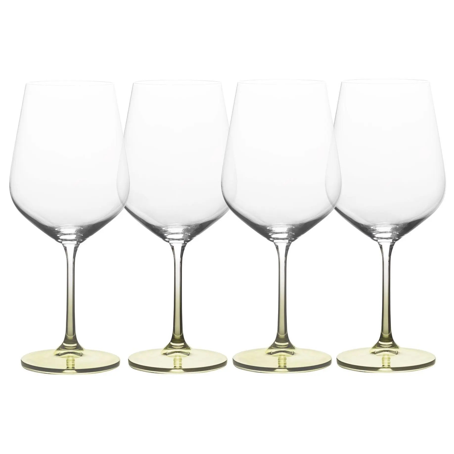 Mikasa Gianna Ombre Sage Set of 4 Red Wine Glasses