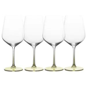Mikasa Gianna Ombre Sage Set of 4 Red Wine Glasses