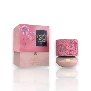 Zakat Perfumes | Warda Rose | Eau De Parfum | Women's Fragrance | 100 ML - 3.4 oz | Mandarin - Bergamot & Grapefruit Notes