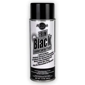 Black Trim Spray Paint (Satin Finish)