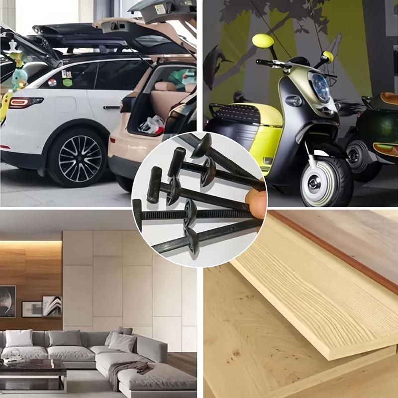 Nylon Universal Cable Tie Buckle Heavy Duty Self-Locking Zip Ties for Car Bumpers Trunk Liners Chassis Guards Durable UV-Resistant Multipurpose Tool Rain Fixing