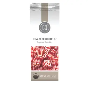 Organic Mint Mini Ribbon Candy