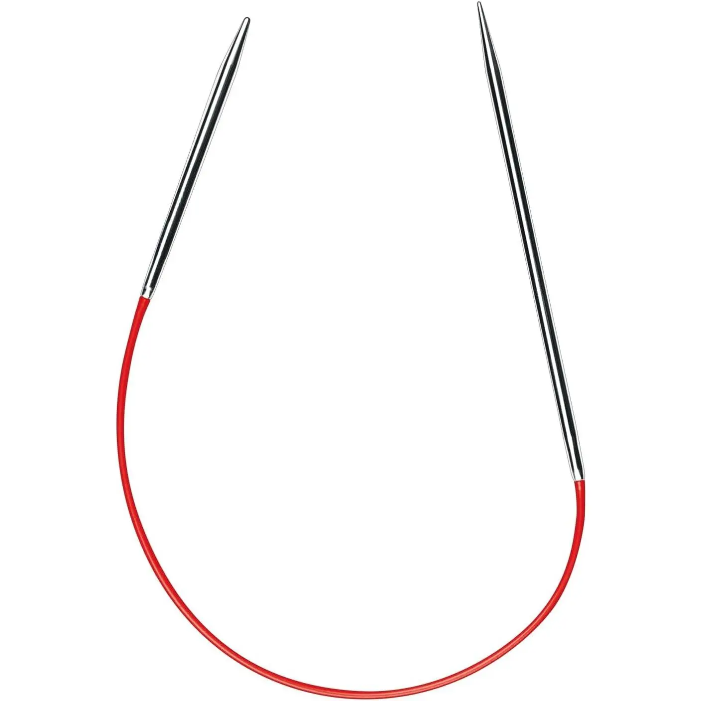 Addi 'Sockwonder' Lace Circular Needles 25cm/10, 2.5mm (US# 1), EasyKnit Rocket (EU Version) with red Cord Gift