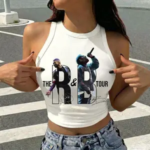 THE R&B TOUR 2026 Graphic Tank, Vintage Inspired Concert Shirt, Music Lover Summer Fashion