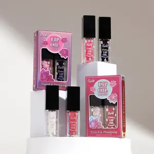 Tinted & Plumping Lip Oil Massage Duo Set