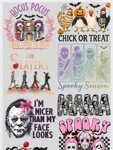 Halloween 1.0 2025 premade DTF Gangsheet