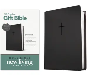 Premium Gift Bible Nlt, Filament Enabled (Leatherlike, Classic Black, Red Letter) -- New Living Translation - Bible