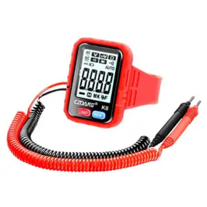 Portable Digital Multimeter Tester | Voltage Current Resistance Checker | Handheld Electrical Test Tool for Household Use