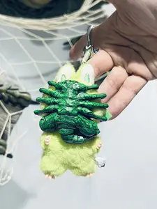 3D Printed PFL Labubu Halloween Alien Hugger Mask, DOLL NOT INCLUDED Spooky