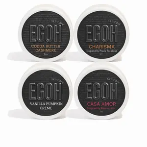Discover Pack- Set of 4 Moisturizing Body Butters - Cocoa butter Cashmere, Casa Amor, Charisma, and Vanilla Pumpkin Creme. 