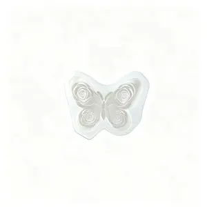 Creative Butterfly Flower Silicone Mold, Non-Stick Reusable Silicone Mold for DIY Candles, Resin, Gypsum, Soap Making, Wedding Decor, Home Crafts