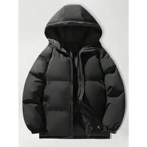 Boys Teen Versatile Trendy Fashion Everyday Commuter School Casual Vintage Stain-Resistant Fleece Lined Thick Warm Outdoor Hooded Jacket Coat Autumn Winter,Size 8-16 Years