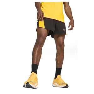 PUMA Mens Run Velocity Ultraweave 5 Inch Shorts Casual Bottoms Casual - Black