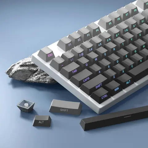Pbt Keycap Set 130+, Oem Profile Gradient Color, Side-Printed Translucent Keys, Mx Switch Compatible, Custom Mechanical Keyboard Parts, Gaming Keyboard Accessories, Pc Gaming Accessory